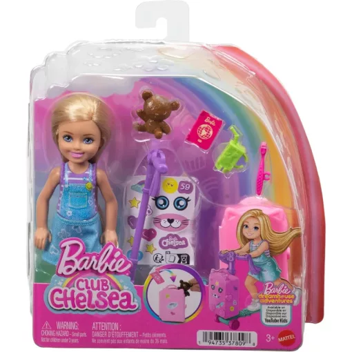 Mattel Barbie Chelsea rolleres baba kiegészítőkkel