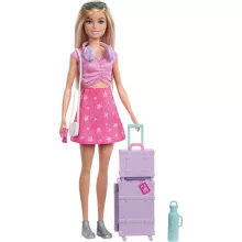 Mattel Barbie Family & Friends utazó Malibu baba kiegészítőkkel