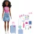   Mattel Barbie Family & Friends utazó Brooklyn baba kiegészítőkkel