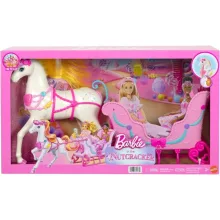 Mattel Barbie és a Diótörő – Lovas szán illatos lóval és kiegészítőkkel