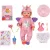   Zapf Creation Baby Born Lena 7 funkciós interaktív játékbaba unikornis ruhában 36cm