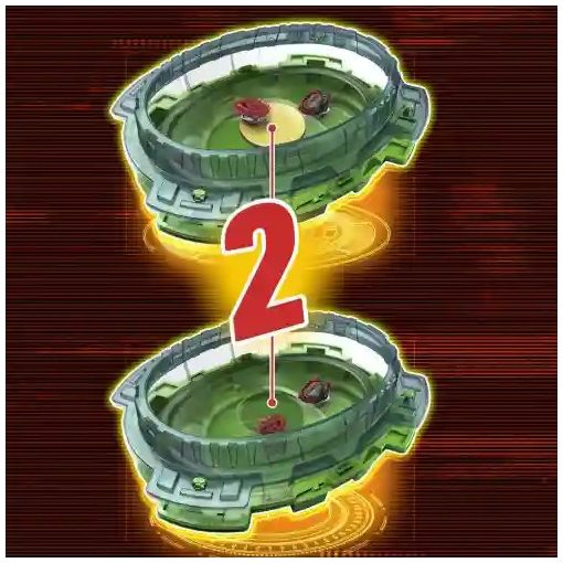 Hasbro Beyblade Burst QuadDrive harci aréna 2db pörgettyűvel és kilövővel