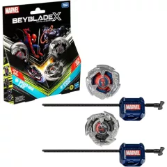   Hasbro Beyblade X Marvel Pókember 3-60F vs. Venom 3-80N pörgettyű készlet kilövővel