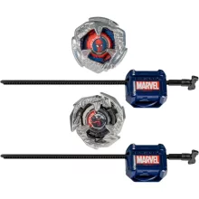 Hasbro Beyblade X Marvel Pókember 3-60F vs. Venom 3-80N pörgettyű készlet kilövővel