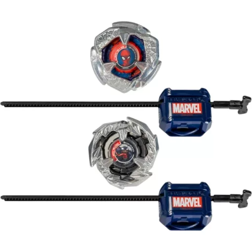 Hasbro Beyblade X Marvel Pókember 3-60F vs. Venom 3-80N pörgettyű készlet kilövővel