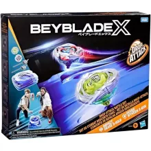 Hasbro Beyblade X Drop Attack harci aréna 2db pörgettyűvel és kilövővel