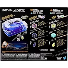 Hasbro Beyblade X Drop Attack harci aréna 2db pörgettyűvel és kilövővel