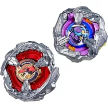 Hasbro Beyblade X Beat Tyranno 4-70Q és Knife Shinobi 4-80HN pörgettyű készlet