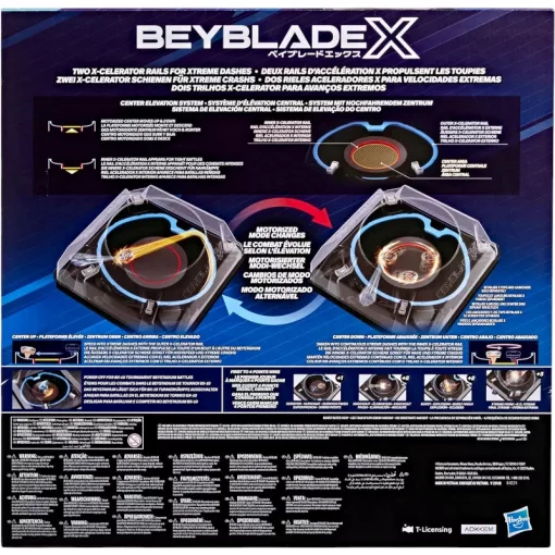 Hasbro Beyblade X BX-00 Double Xtreme motorizált harci aréna