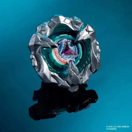 Hasbro Beyblade X Jurassic World T-Rex vs. Mosasaurus pörgettyű készlet kilövővel