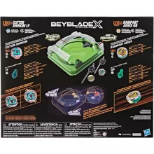 Hasbro Beyblade X Sneak Attack harci aréna 2db pörgettyűvel és kilövővel