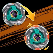 Hasbro Beyblade X Sneak Attack harci aréna 2db pörgettyűvel és kilövővel