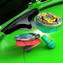 Hasbro Beyblade X Sneak Attack harci aréna 2db pörgettyűvel és kilövővel