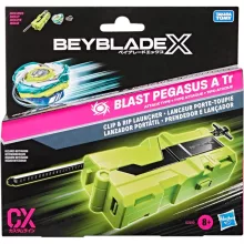 Hasbro Beyblade X Clip n Rip kilövő Blast Pegasus A Tr pörgettyűvel