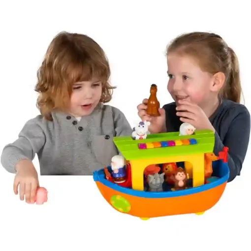 Big Steps Noé interaktív bárkája állatokkal