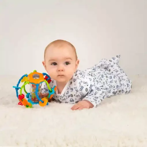 Big Steps aktivitás- és csörgőlabda babáknak