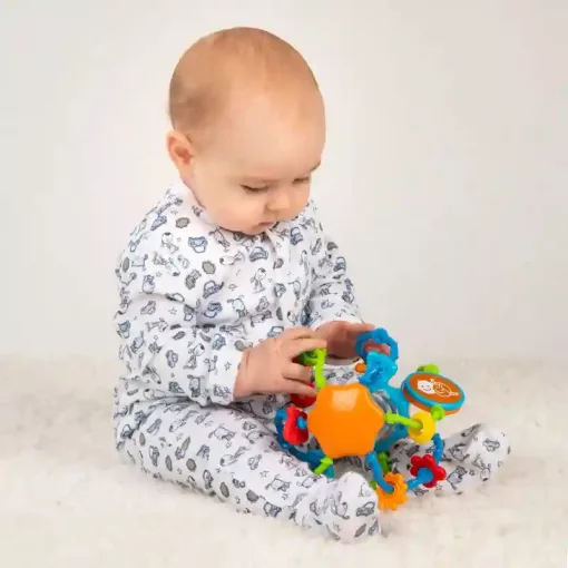 Big Steps aktivitás- és csörgőlabda babáknak