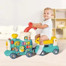 Big Steps interaktív 4 az 1-ben aktivitásvonat bébitaxi