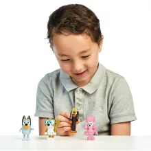 Bluey - Bluey, Snickers, Kokó és Honey figurák
