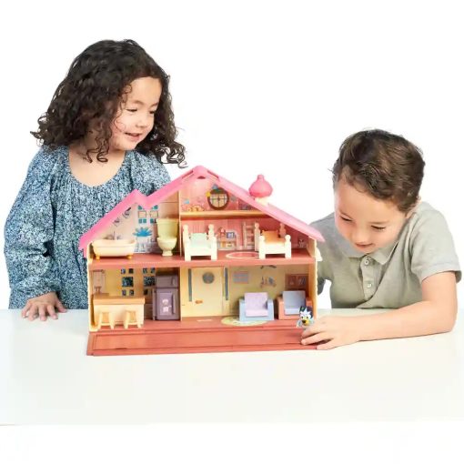 Bluey - Hordozható családi ház Bluey figurával