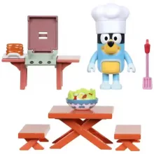 Bluey - Grillparti Csibész figurával