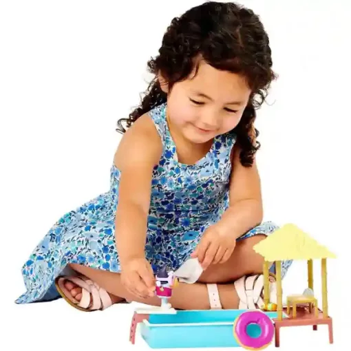 Bluey - Medencés szett Bluey figurával (csomagolássérült)