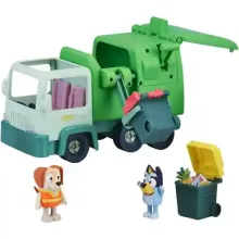 Bluey - Kukásautó Bluey és kukás figurákkal