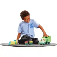 Bluey - Kukásautó Bluey és kukás figurákkal