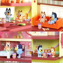 Bluey - Interaktív családi ház figurákkal, fénnyel és hanggal (csomagolássérült-új)