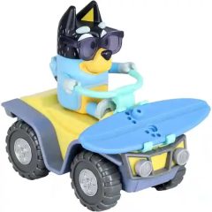 Bluey - Tengerparti homokfutó járgány Csibész figurával