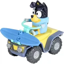 Bluey - Tengerparti homokfutó járgány Csibész figurával