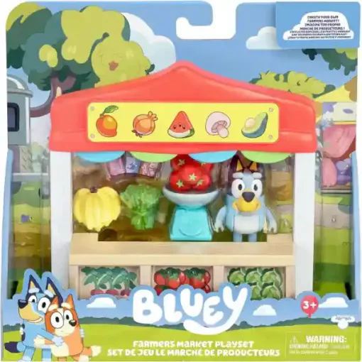 Bluey - Termelői stand Bluey figurával
