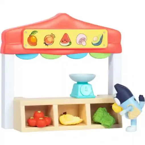 Bluey - Termelői stand Bluey figurával