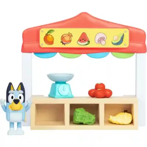 Bluey - Termelői stand Bluey figurával