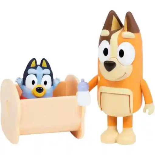 Bluey - Szimat és bébi Bluey figurák