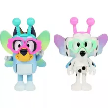 Bluey - Bluey és Kloé földönkívüli figurák
