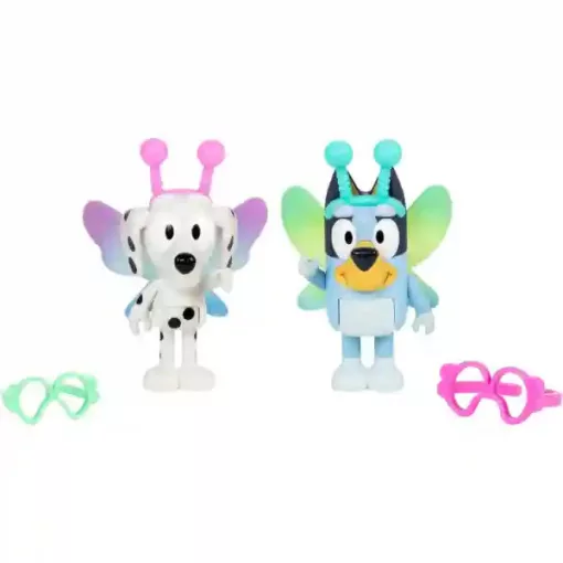 Bluey - Bluey és Kloé földönkívüli figurák