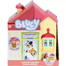 Bluey - Családi házikó meglepetés plüssfigurával