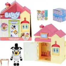 Bluey - Családi házikó meglepetés plüssfigurával
