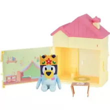 Bluey - Családi házikó meglepetés plüssfigurával