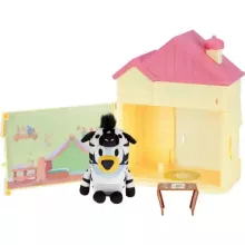 Bluey - Családi házikó meglepetés plüssfigurával