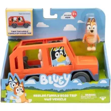 Bluey - Családi autó Szimat figurával