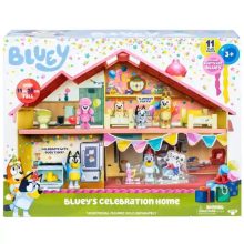 Bluey - Hordozható ünnepi családi ház Bluey figurával