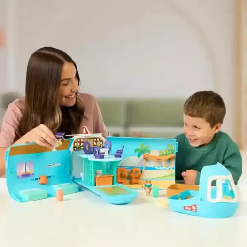 Bluey - 3 az 1-ben átalakítható interaktív repülő figurákkal