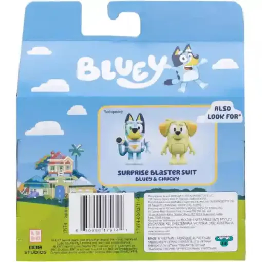 Bluey - Szimat és Csibész figurák jelmezben