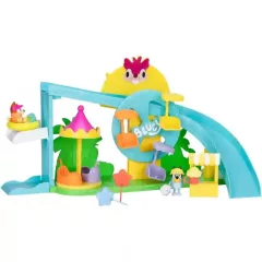   Bluey - Vidámpark játékkészlet Bluey és Bingo figurákkal