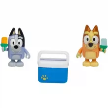 Bluey - Jégkrémes móka 2db-os figuraszett, Bingo és Zokni