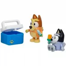 Bluey - Jégkrémes móka 2db-os figuraszett, Bingo és Zokni