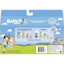 Bluey - Nagyik 4db-os figuraszett (Bluey, Bingo, Gombóc, Szimat)