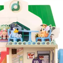 Bluey - Interaktív szupermarket Bluey és Bingo figurákkal (csomagolássérült-új)